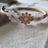 Diadeem madelief taupe