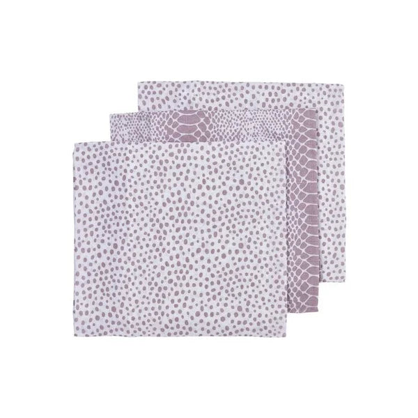 Hydrofiele Luiers 3pak Snake/Cheetah - Lila