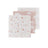 Hydrofiele Luiers 3pak Veren - Wolken – Stippen Roze/Wit