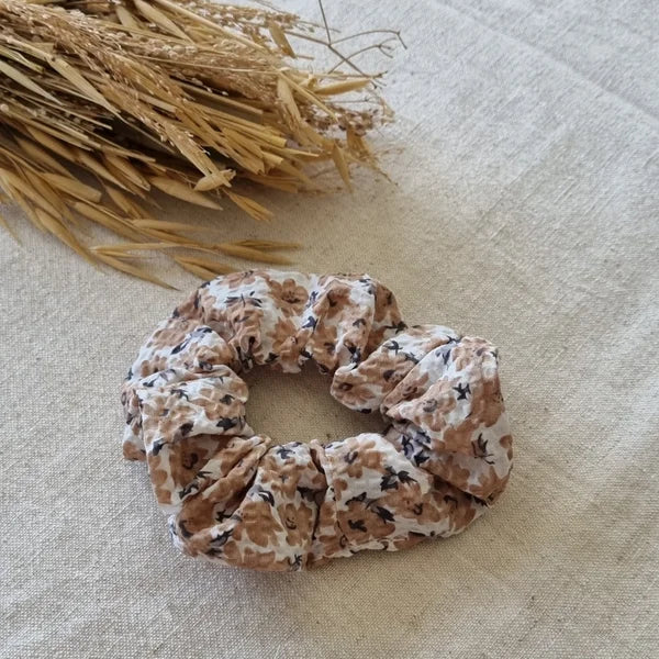Scrunchie Floral Pink