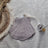 Speenknuffel schelp taupe